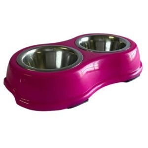 Comedouro Inox Duplo 200ml